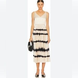 All Saints Curtis Dress in ivory - size small